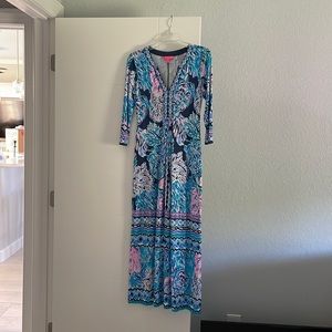 Lilly Pulitzer Maxi Dress size extra small